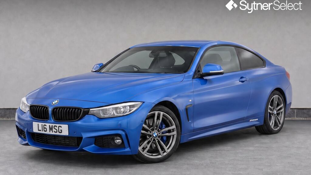 BMW 4 Series Gran Coupe 420D 190 Xdrive M Sport Prof Media Blue #2