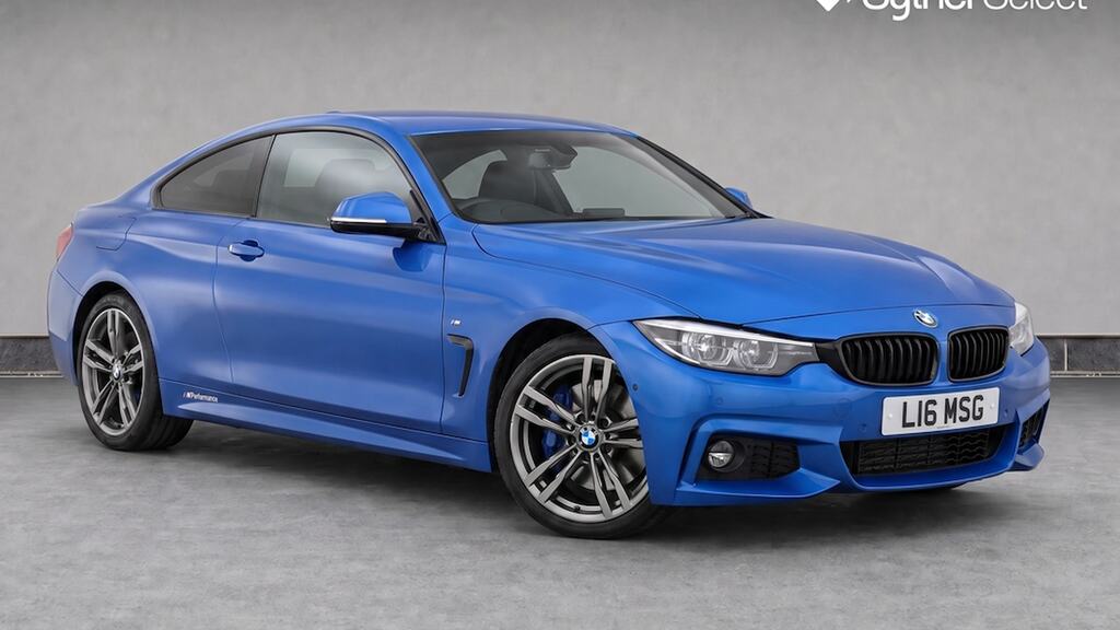 BMW 4 Series Gran Coupe 420D 190 Xdrive M Sport Prof Media Blue