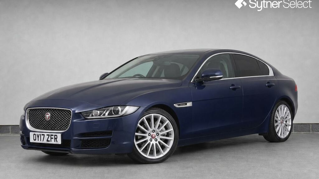 Jaguar XE 2.0D 180 Portfolio Awd OY17ZFR Blue #2