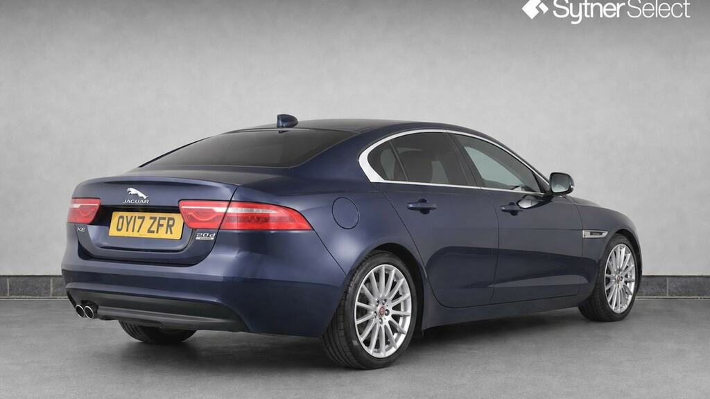 Jaguar XE 2.0D 180 Portfolio Awd OY17ZFR Blue #4