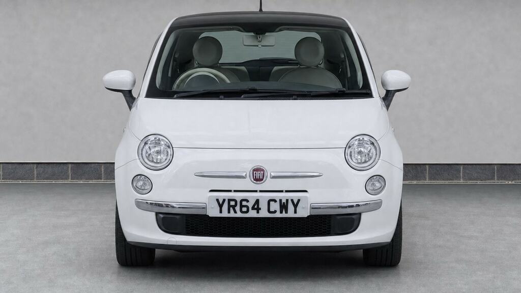 Fiat 500 1.2 Lounge Start Stop YR64CWY White #5