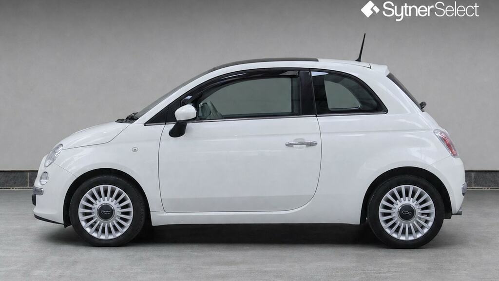 Fiat 500 1.2 Lounge Start Stop YR64CWY White #6