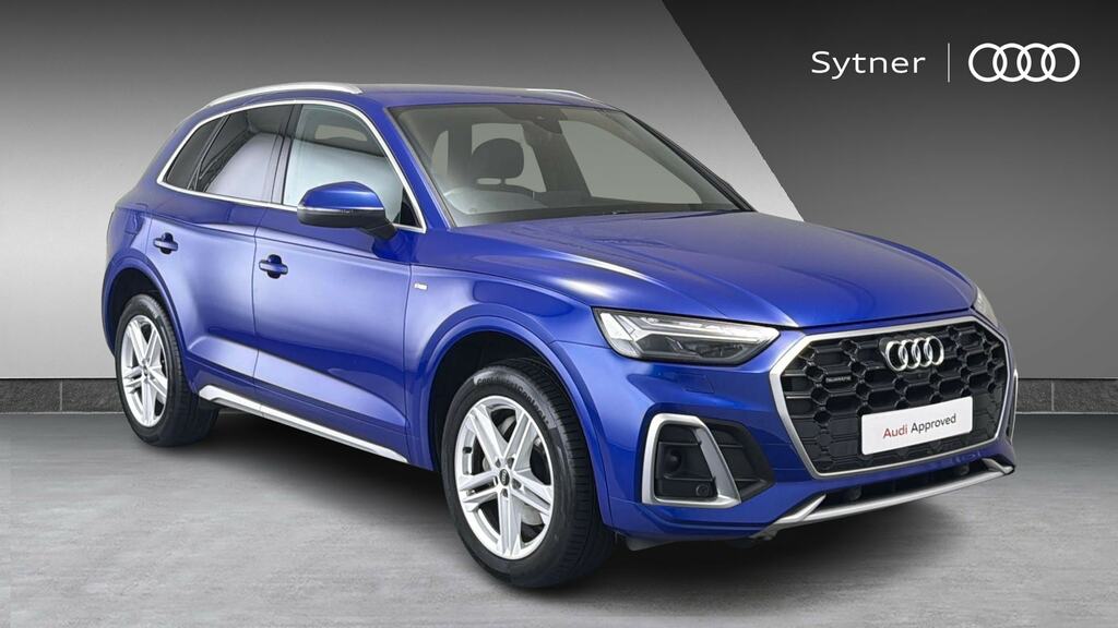 Audi Q5 45 Tfsi Quattro S Line S Tronic Cs Blue