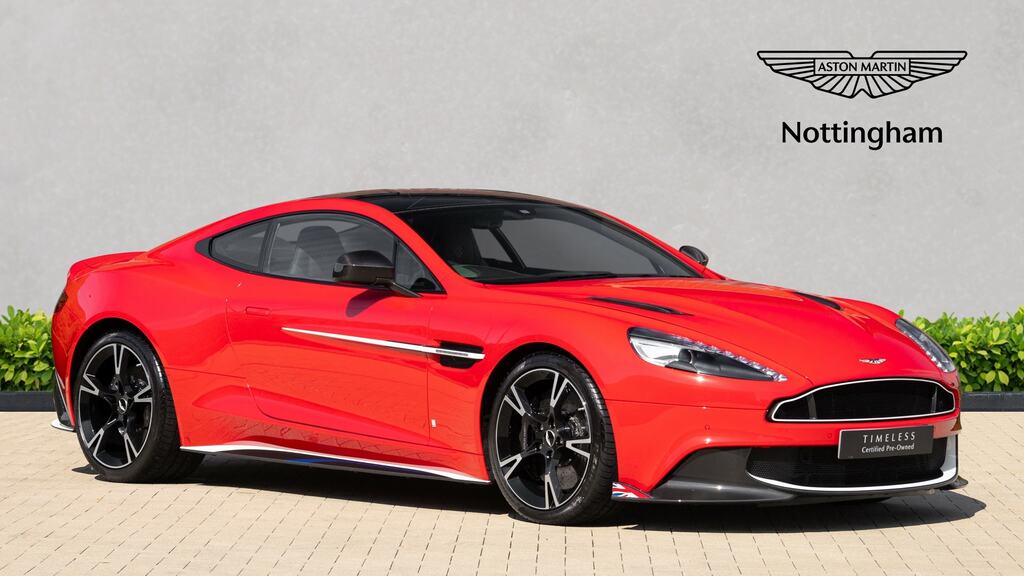 Aston Martin Vanquish V12 595 S 20 Touchtronic Red
