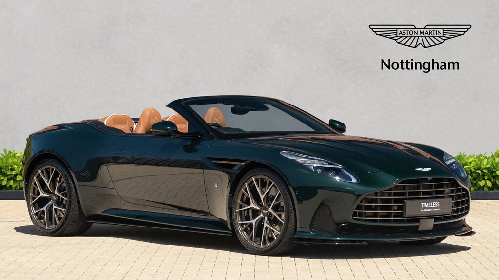 Aston Martin DB12 V8 Volante Green