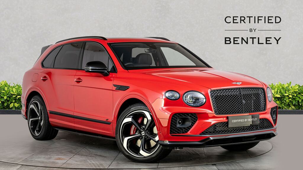 Bentley Bentayga 4.0 V8 S Touring Spec Red