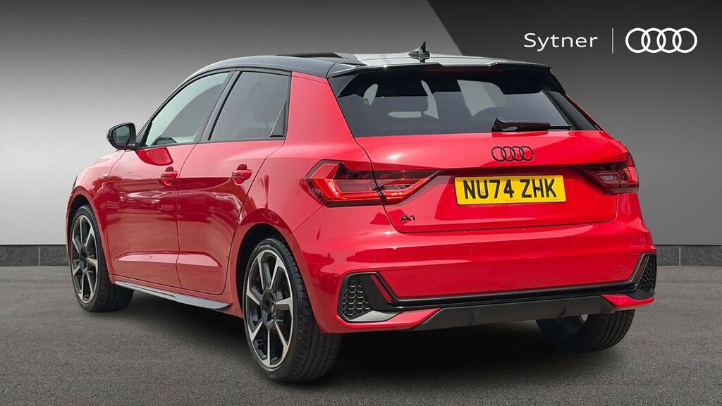 Audi A1 30 Tfsi Black Edition S Tronic NU74ZHK Red #3