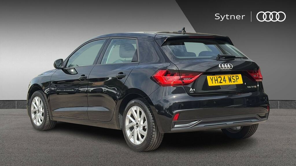Audi A1 30 Tfsi 110 Sport S Tronic YH24WSP Black #3