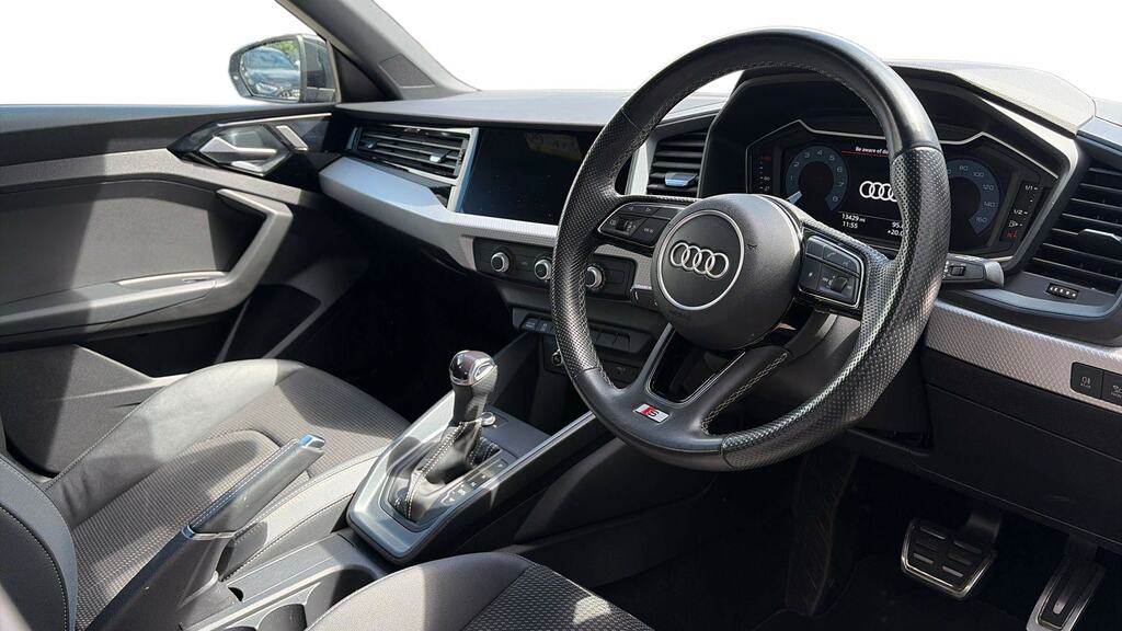 Audi A1 30 Tfsi 110 S Line S Tronic YE22LBP Black #6