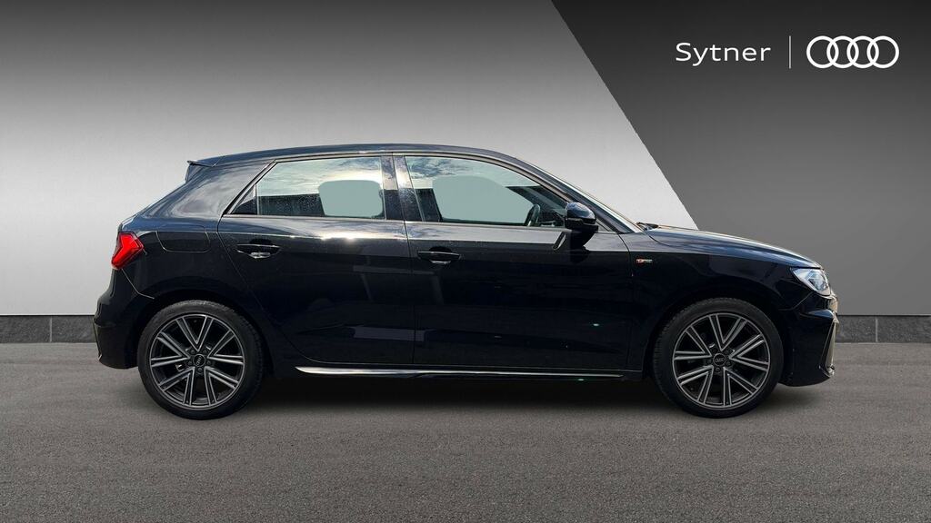 Audi A1 30 Tfsi 110 S Line S Tronic YE22LBP Black #4