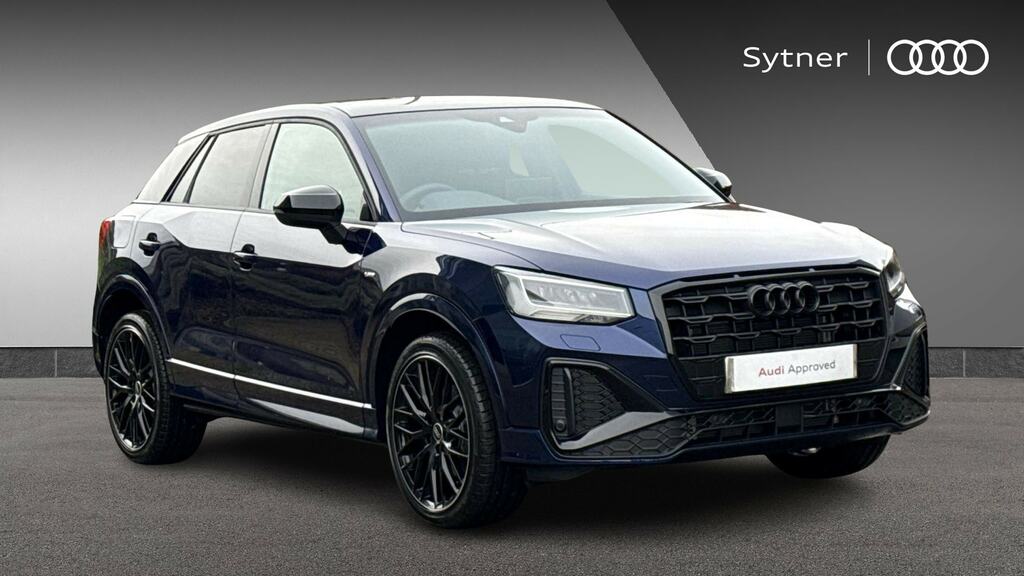 Audi Q2 35 Tfsi Black Edition S Tronic Tech Pro Blue