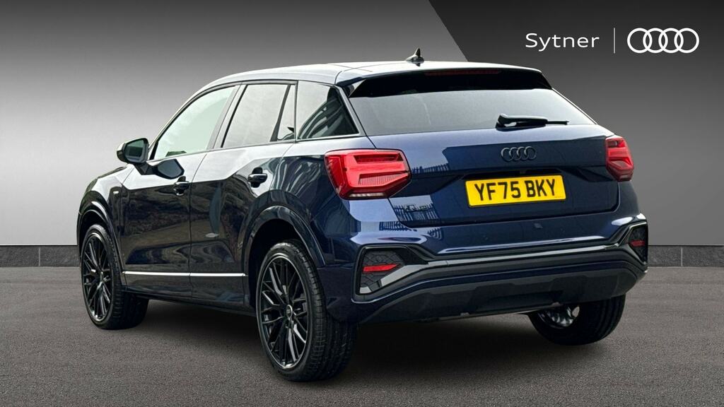 Audi Q2 35 Tfsi Black Edition S Tronic Tech Pro YF75BKY Blue #3