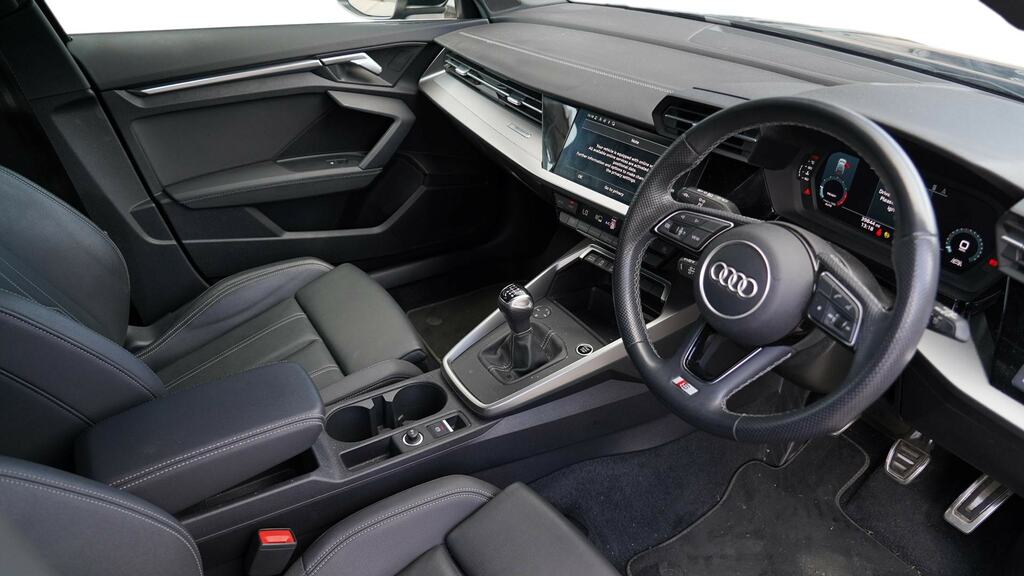 Audi A3 30 Tfsi S Line YE23FCJ Black #6