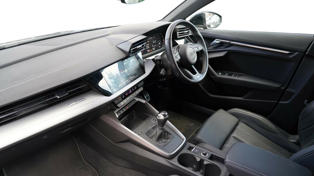 Audi A3 30 Tfsi S Line YE23FCJ Black #2