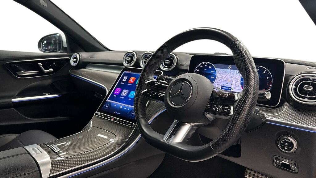 Mercedes-Benz C Class C200 Amg Line 9G-tronic KN25ZSV Silver #3