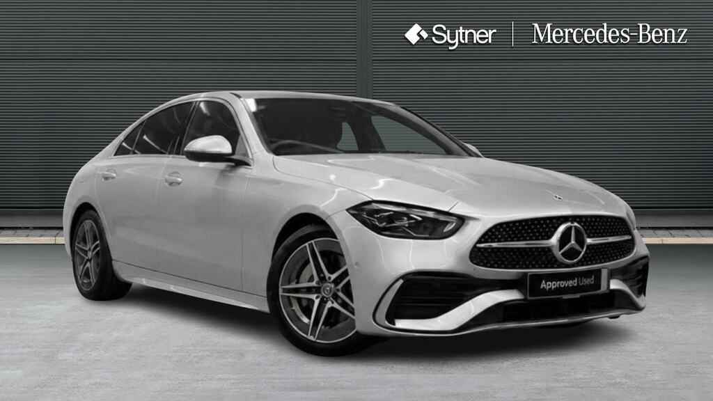 Mercedes-Benz C Class C200 Amg Line 9G-tronic Silver