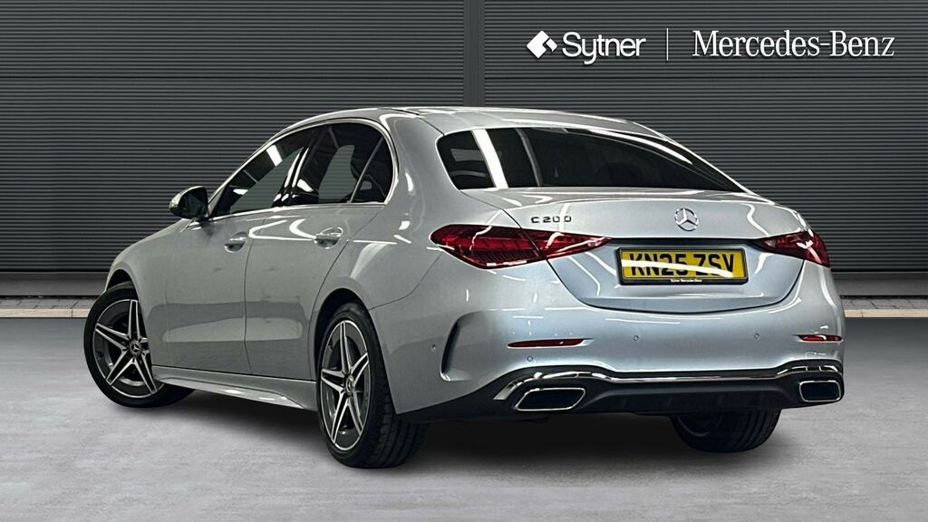 Mercedes-Benz C Class C200 Amg Line 9G-tronic KN25ZSV Silver #2
