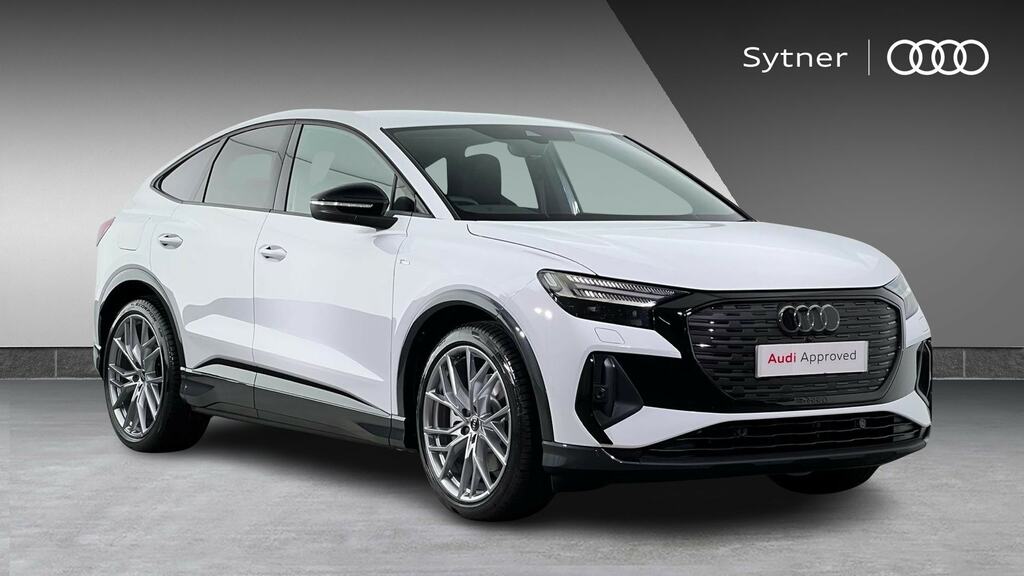 Audi Q4 E Tron 250Kw 55 Qtro 82Kwh Black Ed Tech Pack White