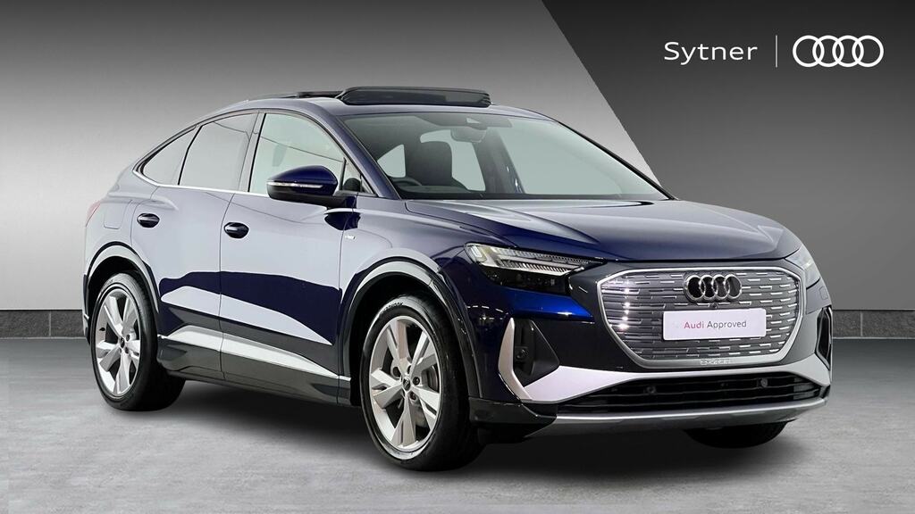 Audi Q4 E Tron 210Kw 45 82Kwh S Line Leathertech Pack Blue