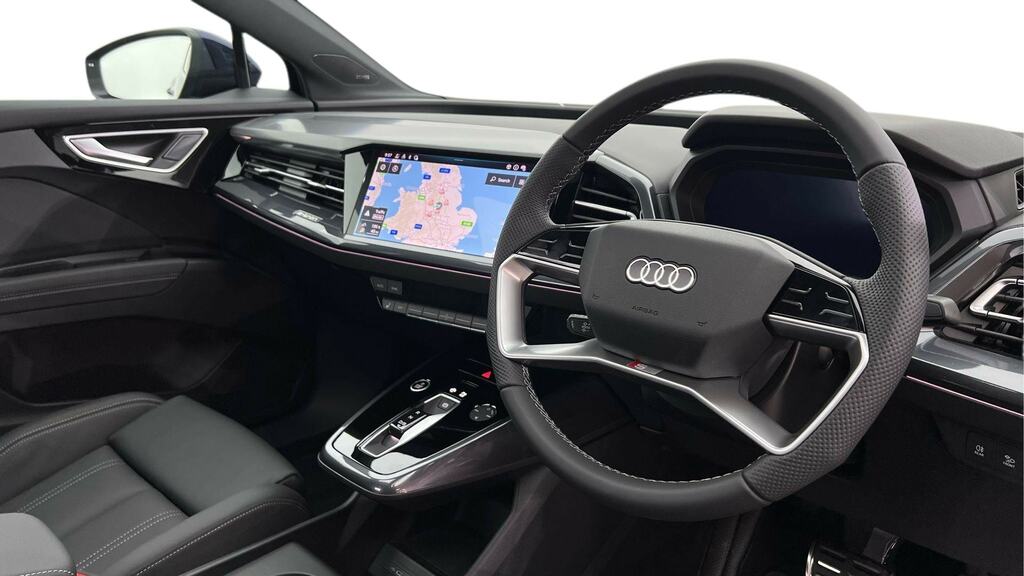 Audi Q4 E Tron 210Kw 45 82Kwh S Line Leathertech Pack FM26DJY Blue #6