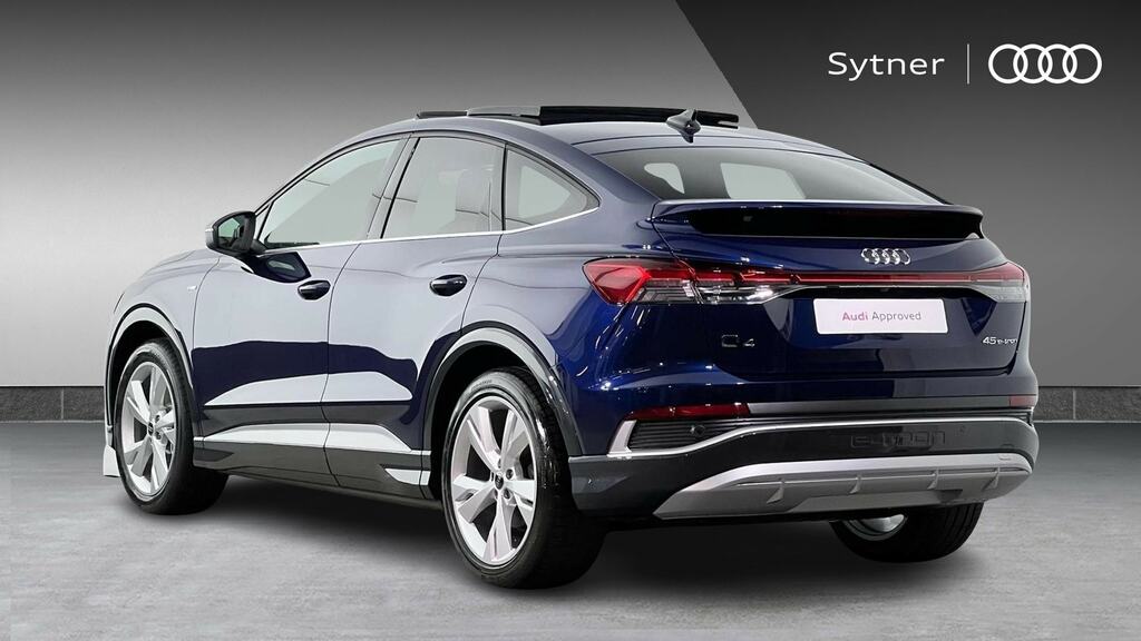 Audi Q4 E Tron 210Kw 45 82Kwh S Line Leathertech Pack FM26DJY Blue #3