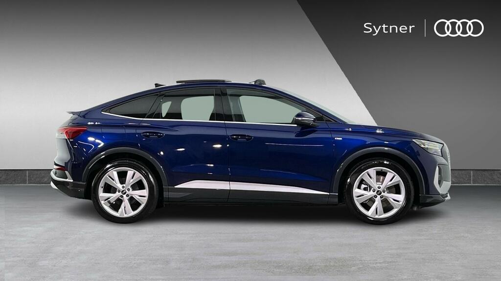 Audi Q4 E Tron 210Kw 45 82Kwh S Line Leathertech Pack FM26DJY Blue #4