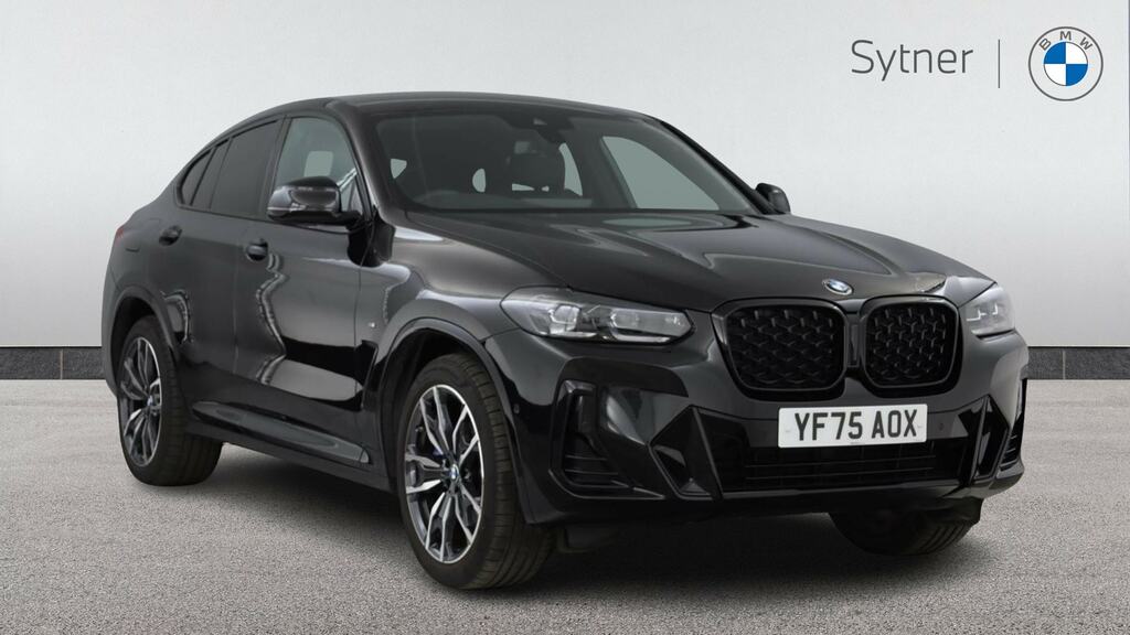 BMW X4 Xdrive20d Mht M Sport Step Techpro Pk Black