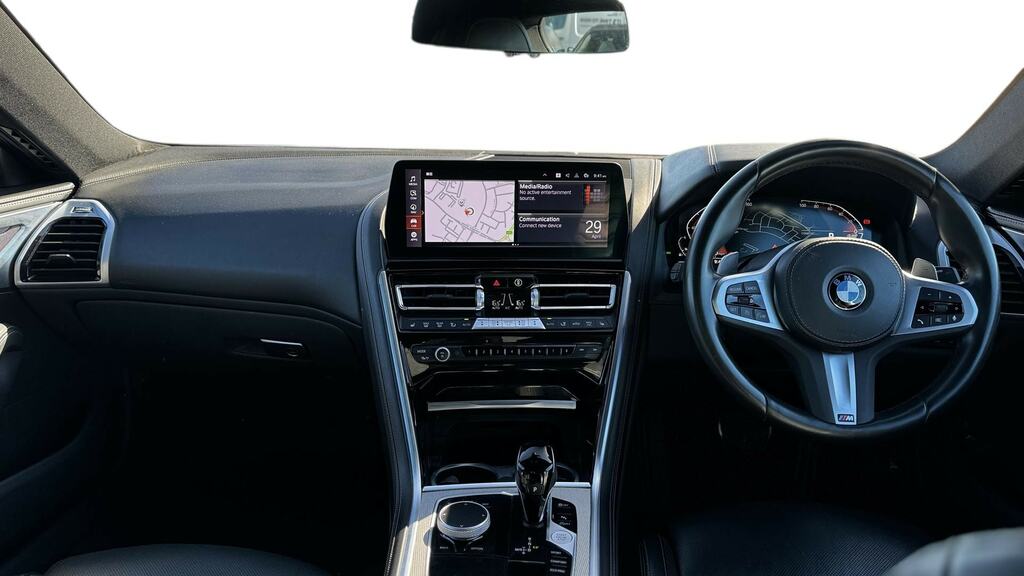 BMW 8 Series Gran Coupe 840I M Sport Black #4