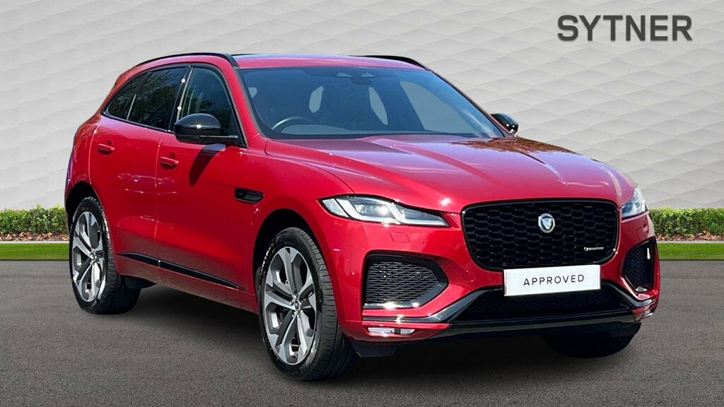 Jaguar F-Pace 2.0 D200 R-dynamic Hse Black Awd Red