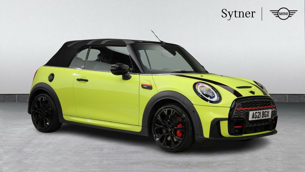Mini Convertible 2.0 John Cooper Works Comfortnav Pack AG21BGX Yellow #2