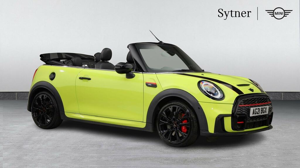 Mini Convertible 2.0 John Cooper Works Comfortnav Pack Yellow