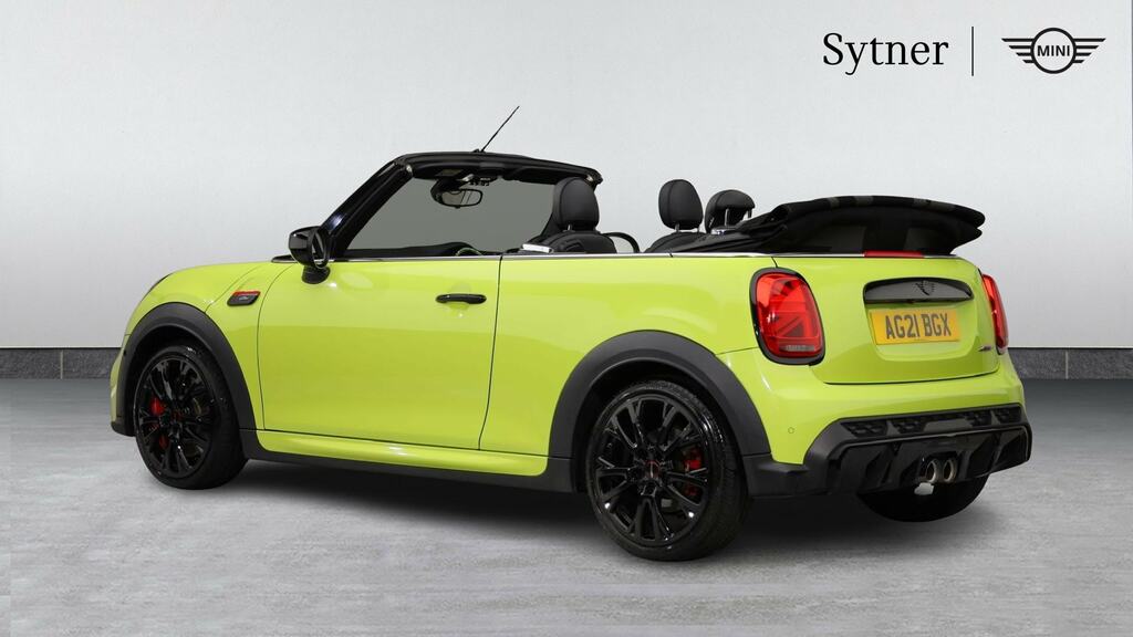 Mini Convertible 2.0 John Cooper Works Comfortnav Pack AG21BGX Yellow #3