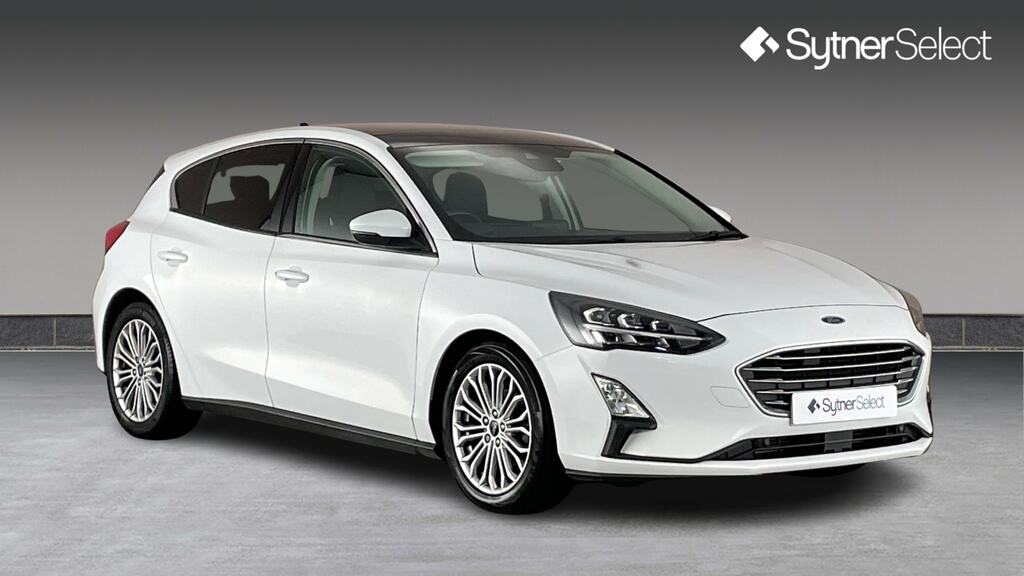 Ford Focus 1.0 Ecoboost 125 Titanium X AF69HZM White