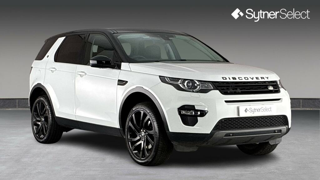 Land Rover Discovery Sport 2.0 Td4 180 Hse Black White