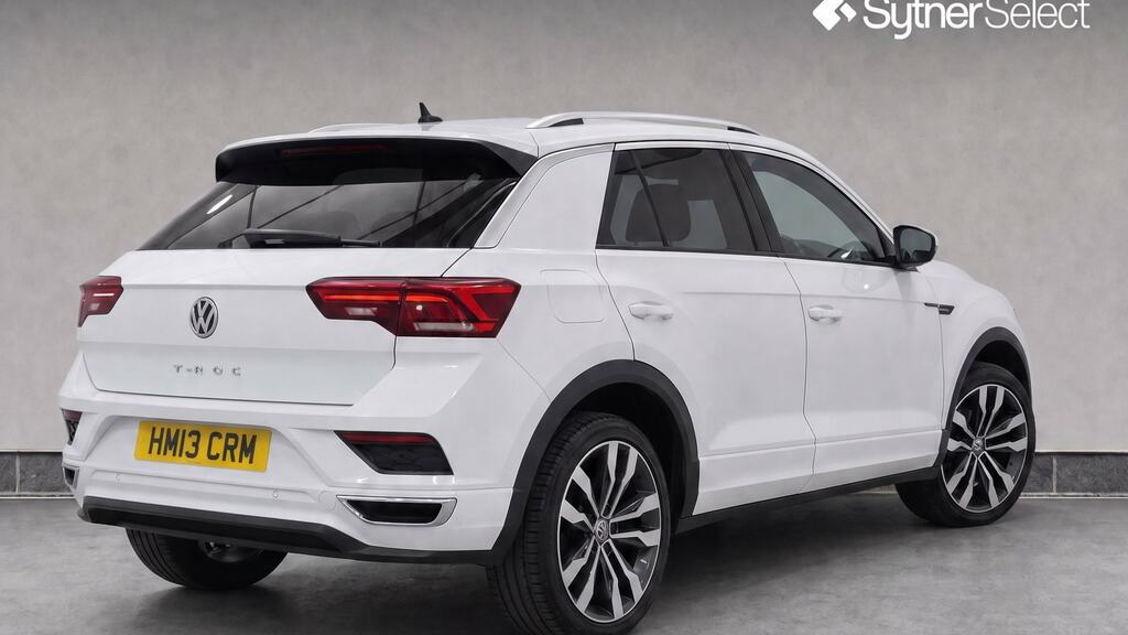 Volkswagen T-Roc 1.6 Tdi R-line YV19HRG White #4