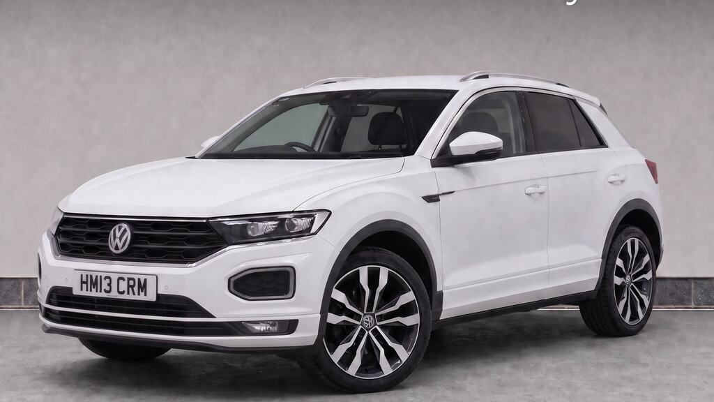 Volkswagen T-Roc 1.6 Tdi R-line YV19HRG White #2