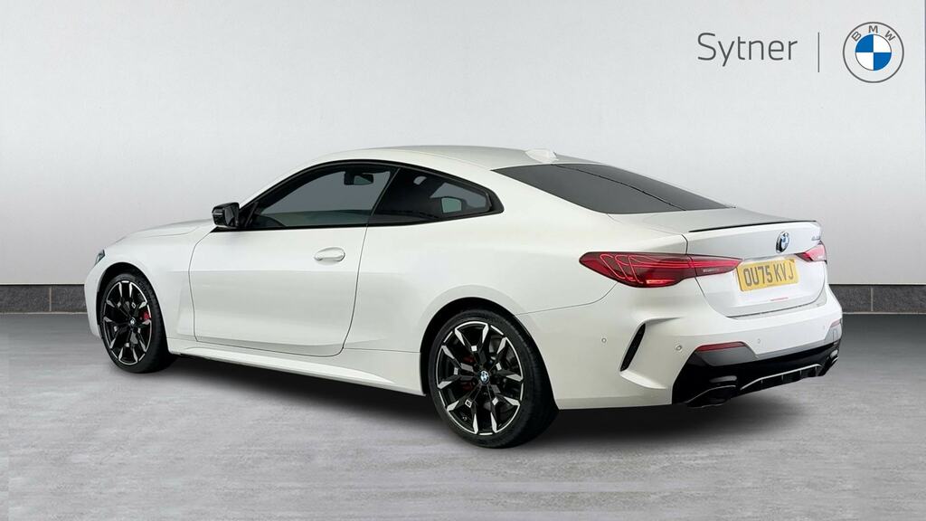 BMW 4 Series Gran Coupe M440i Xdrive Mht Step M Sport Pro Pack OU75KVJ White #2