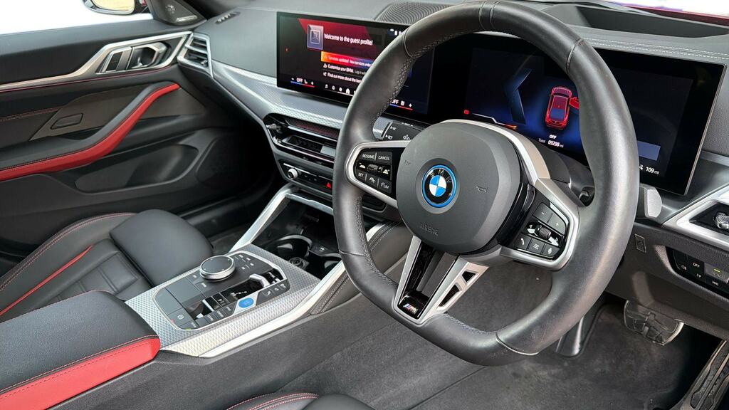 BMW i4 250Kw Edrive40 M Sport 83.9Kwh Techpro YE25ULV Red #6