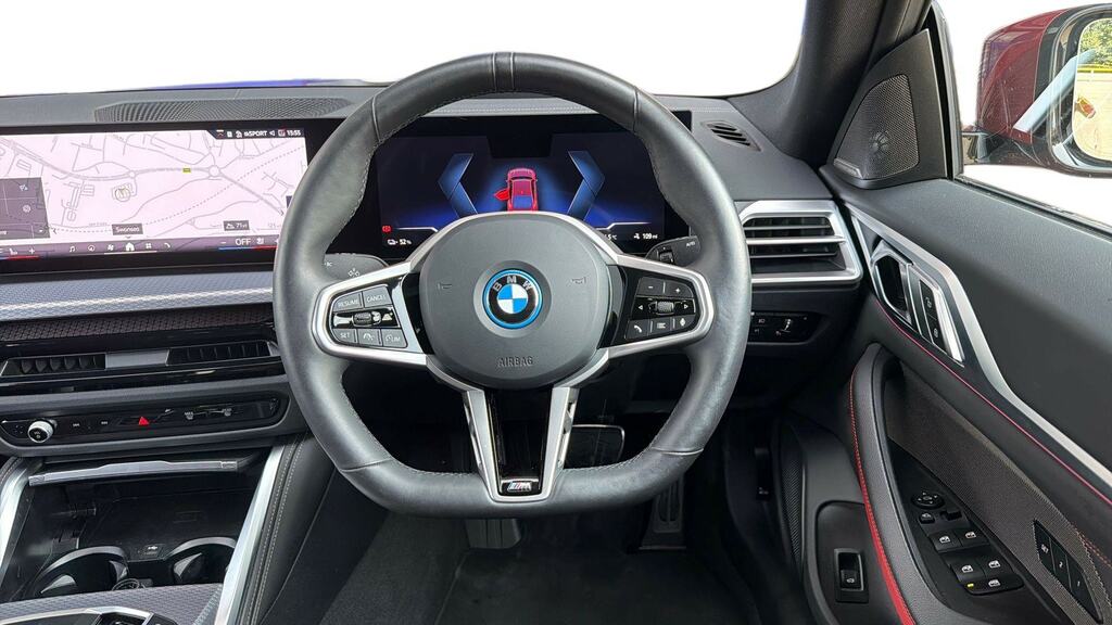 BMW i4 250Kw Edrive40 M Sport 83.9Kwh Techpro YE25ULV Red #5