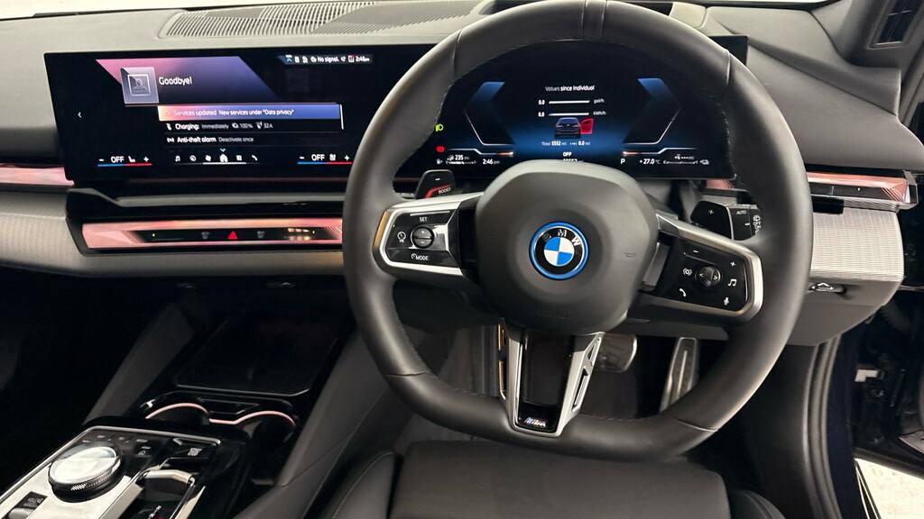 BMW 5 Series 530E M Sport Pro Tech Pluscomfort Plus YD75NDB Black #5
