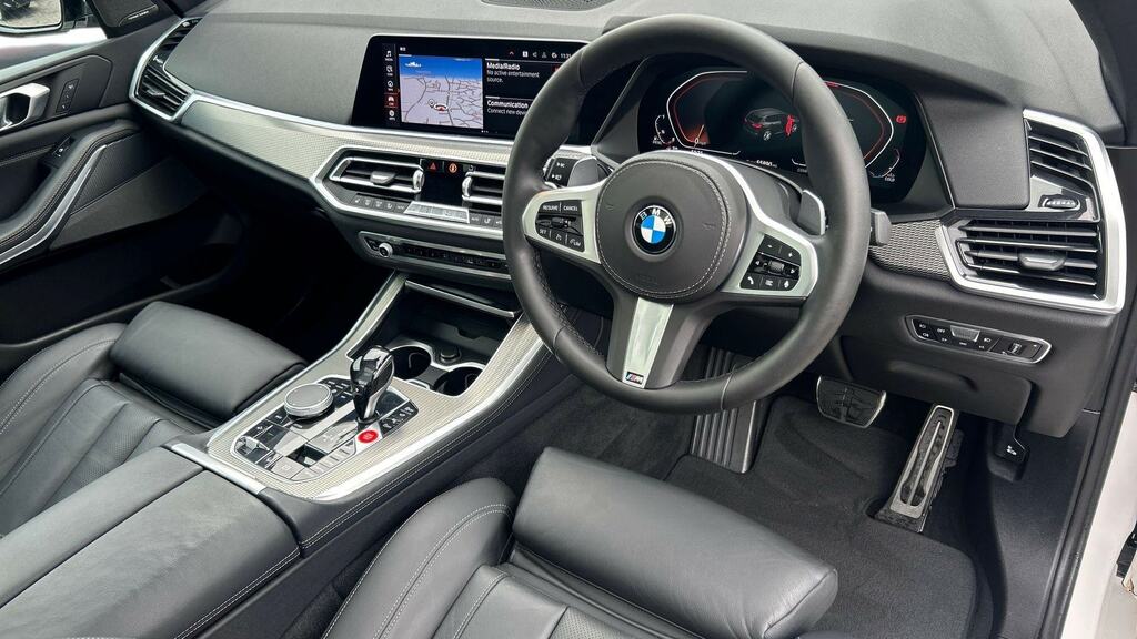 BMW X5 Xdrive30d M Sport 7 Seat Techplus Pk YH69XFZ White #6