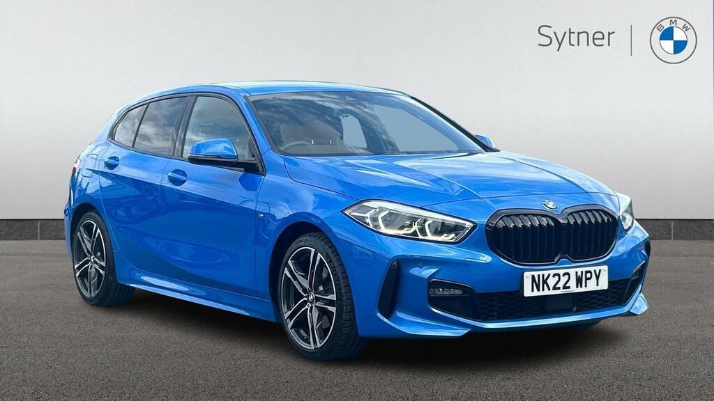 BMW 1 Series 118I 136 M Sport Step NK22WPY Blue