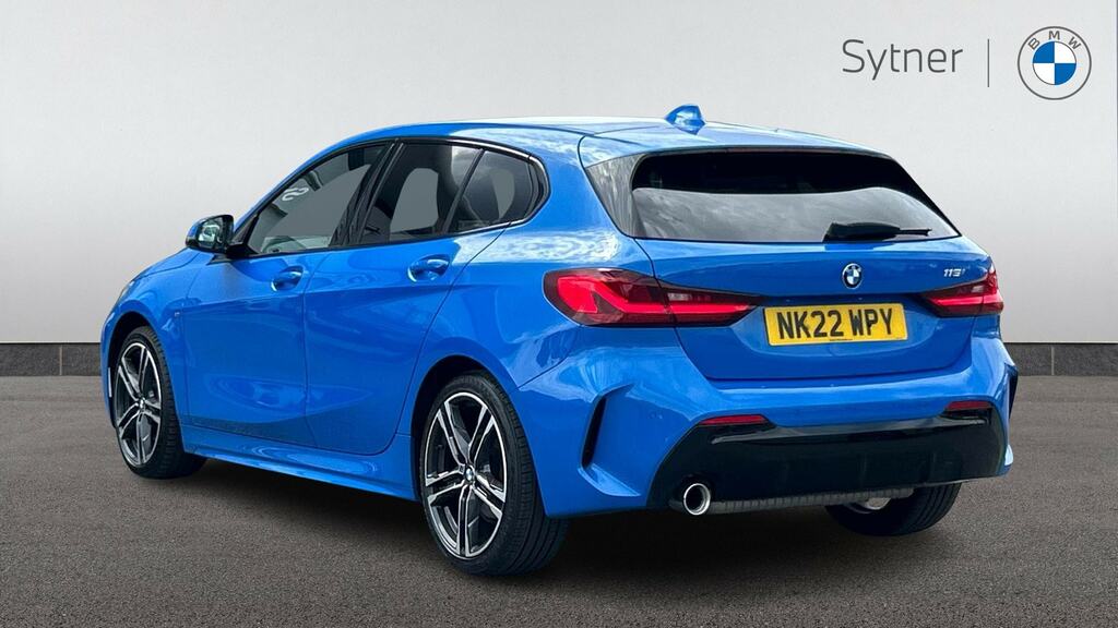BMW 1 Series 118I 136 M Sport Step NK22WPY Blue #2