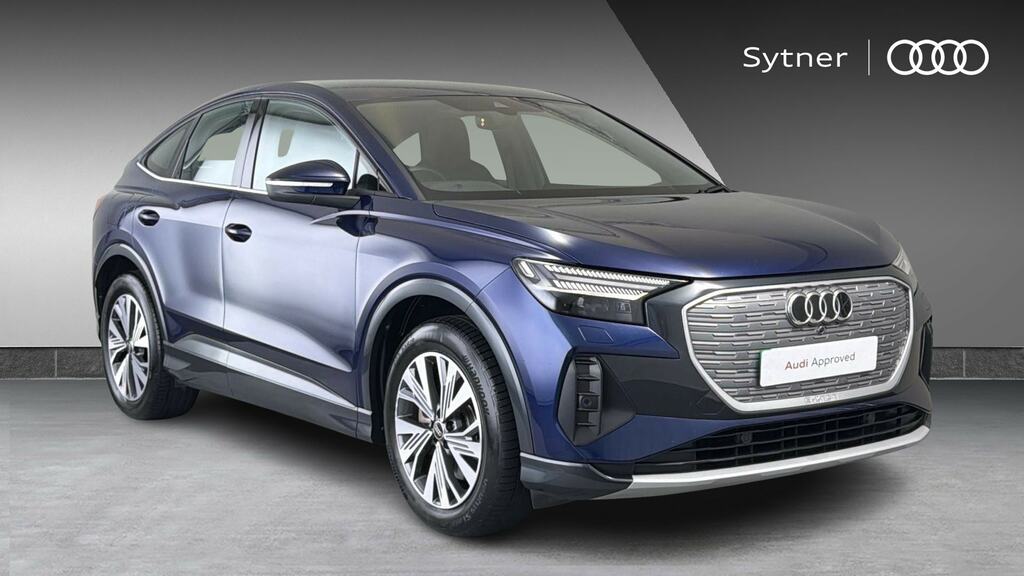 Audi Q4 E Tron 210Kw 45 82Kwh Sport Leathertech Pack Blue