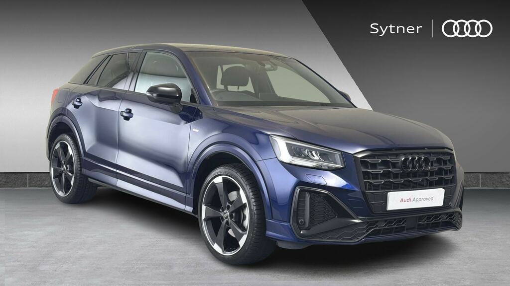 Audi Q2 35 Tfsi Black Edition S Tronic Tech Blue