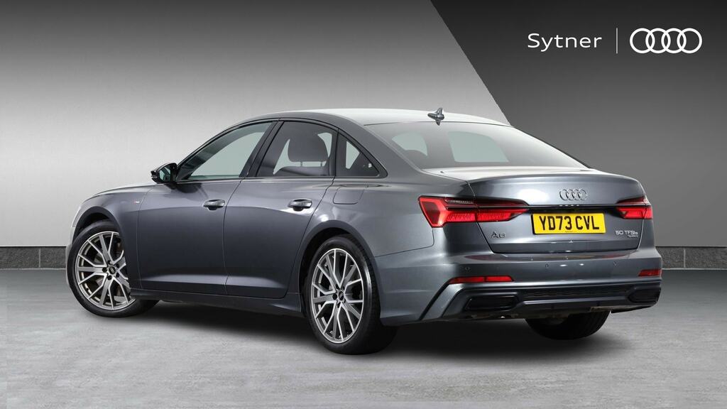 Audi A6 Saloon 50 Tfsi E 17.9Kwh Quattro Black Edition S Tron YD73CVL Grey #3
