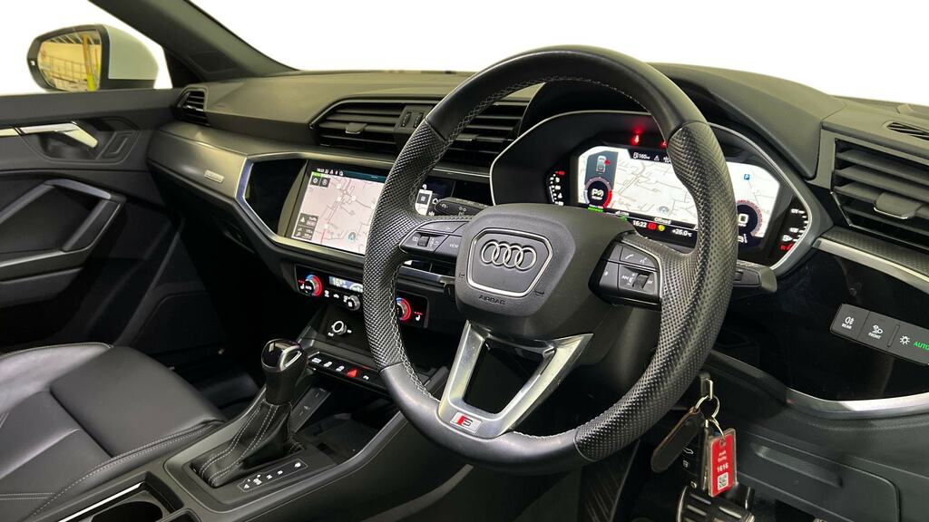 Audi Q3 40 Tdi 200 Quattro S Line S Tronic Tech Pack FD73LVM White #6