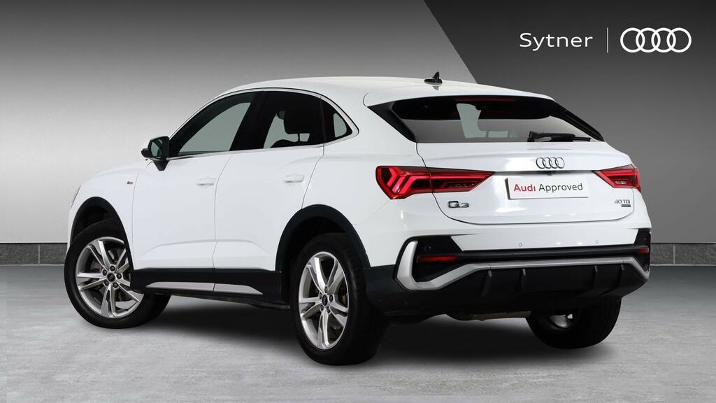 Audi Q3 40 Tdi 200 Quattro S Line S Tronic Tech Pack FD73LVM White #3