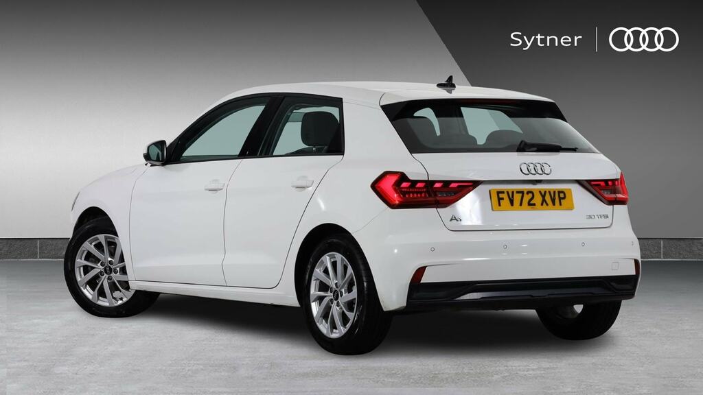 Audi A1 30 Tfsi 110 Sport FV72XVP White #3