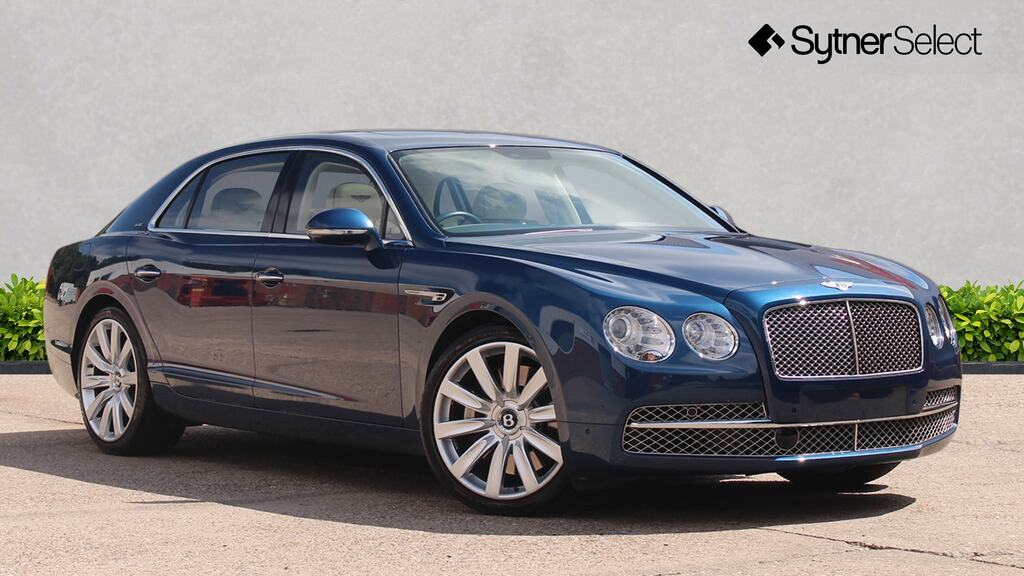 Bentley Flying Spur 6.0 W12 Mulliner Driving Spec Blue